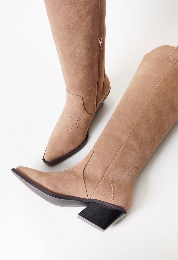 Casey Western Boot Taupe