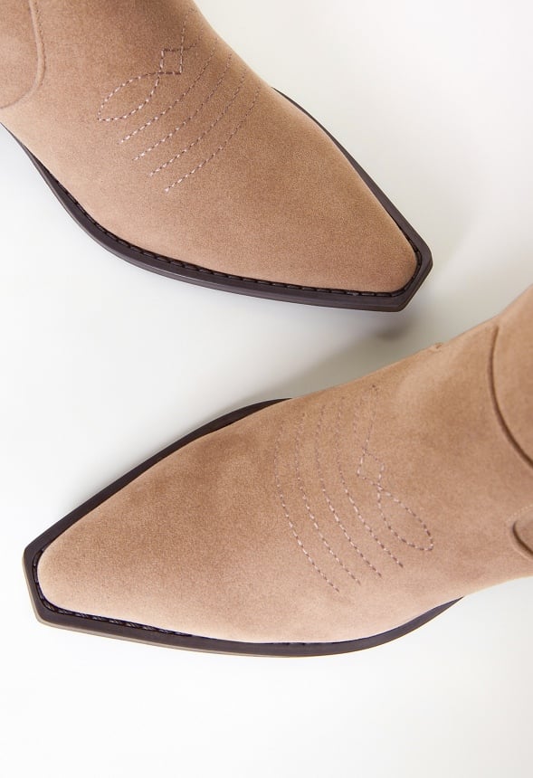 Casey Western Boot Taupe