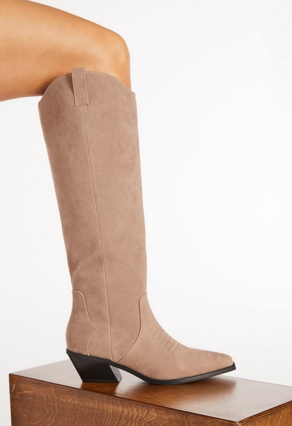 Casey Western Boot Taupe