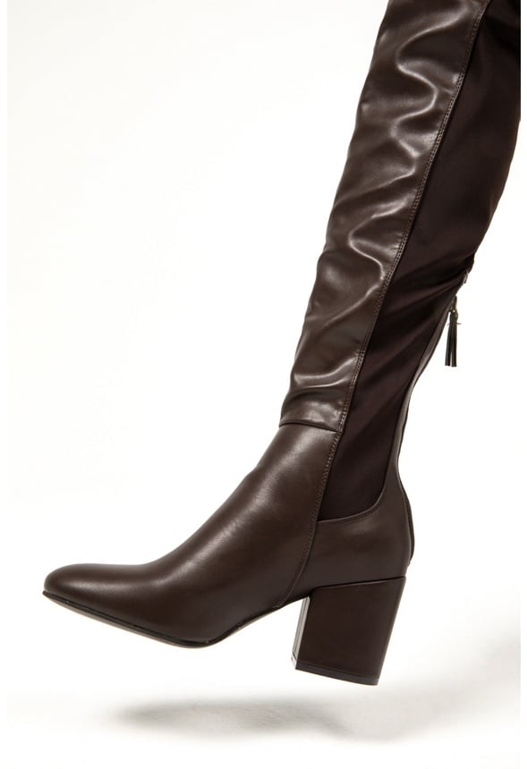 Chris Over-The-Knee Boot Brown