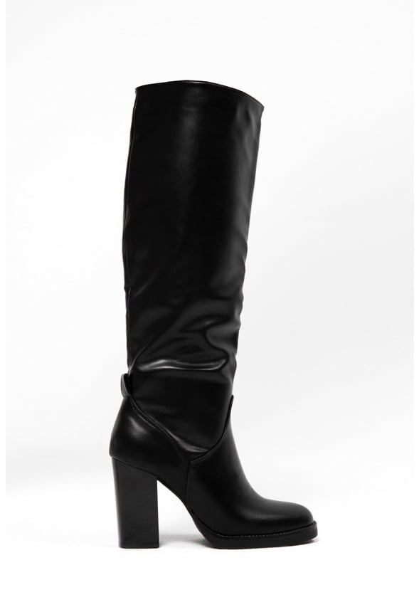 Jess Heeled Boot Black