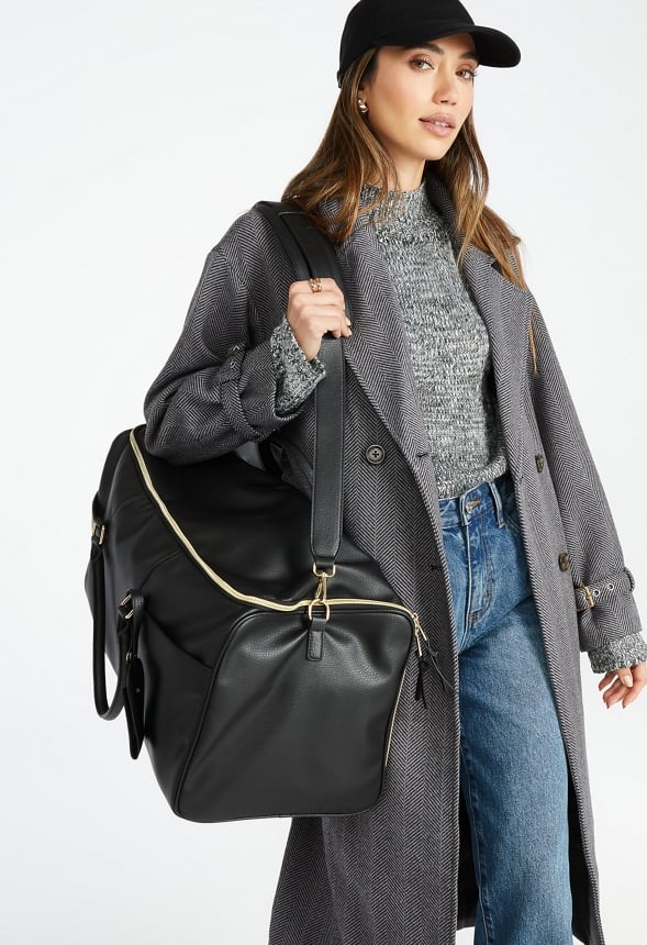 Garment Convertible Weekender Bag Black