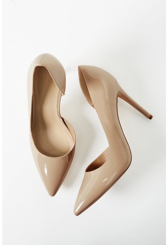 Annakay Pointed Toe Pump Beige