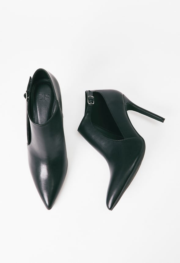 Irina Cut-Out Bootie Black