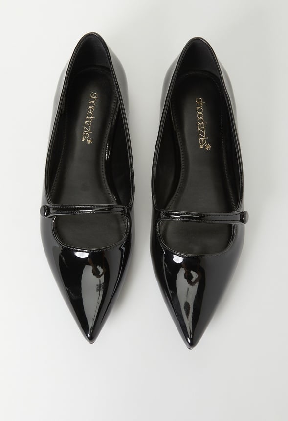 Kelsi Ballet Flat Black