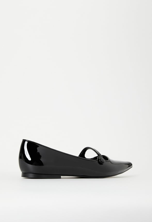 Kelsi Ballet Flat Black