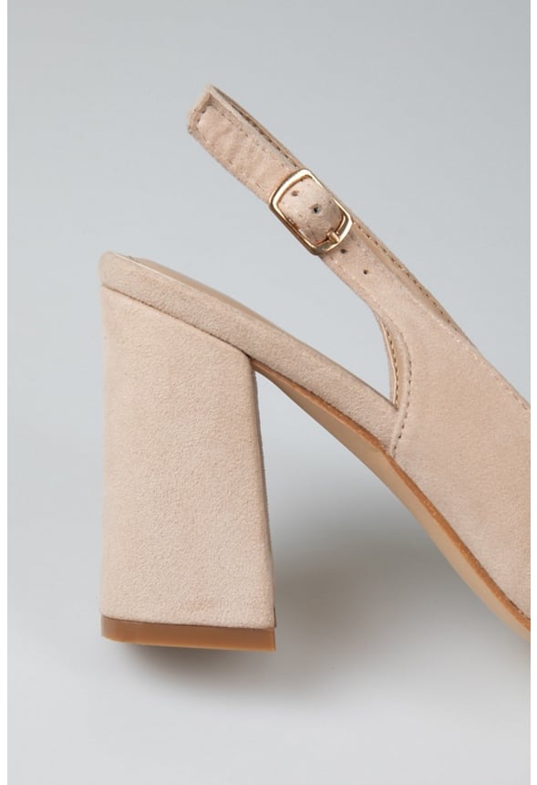 Mia Ankle Strap Pump  Blush