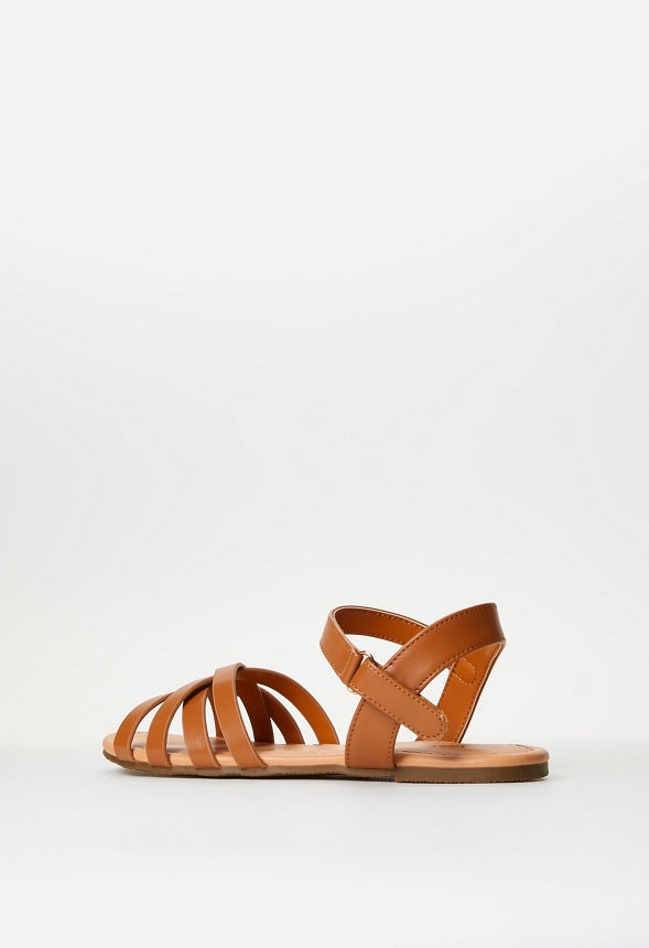 Multi Cross Sandal Brown
