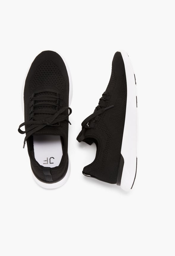 Easton Trainers Black Recycled Active Knit