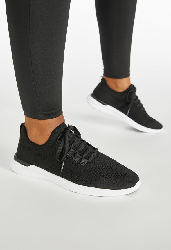 Easton Trainers Black Recycled Active Knit