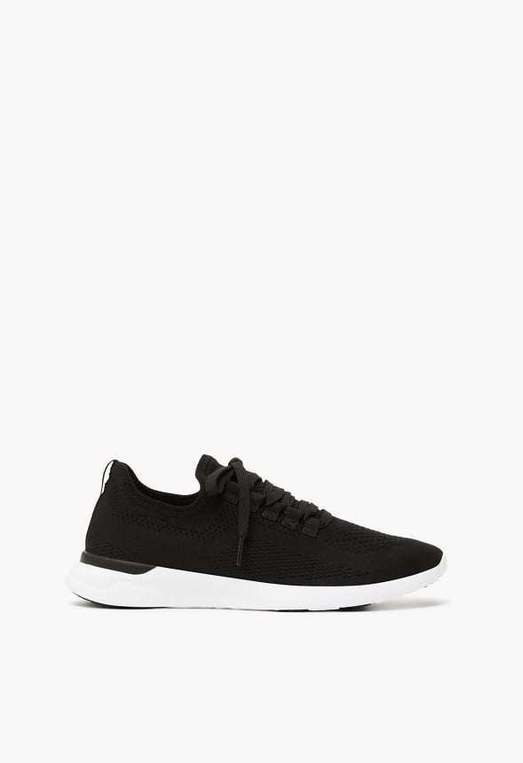 Easton Trainers Black Recycled Active Knit
