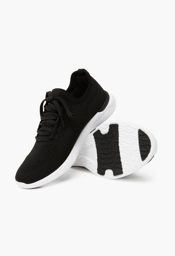 Easton Trainers Black Recycled Active Knit