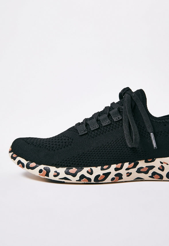 Easton Trainers Black Active Knit