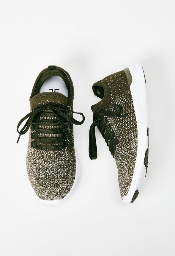 Easton Trainers Burnt Olive Ombre Active Knit