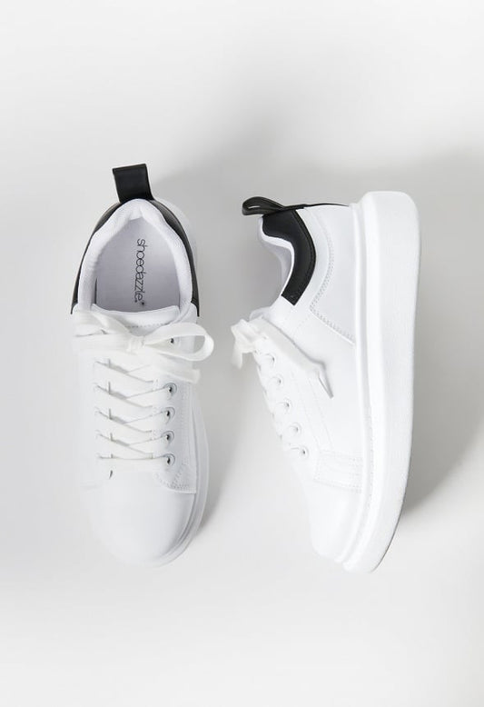 Breanne Platform Trainers White Combo