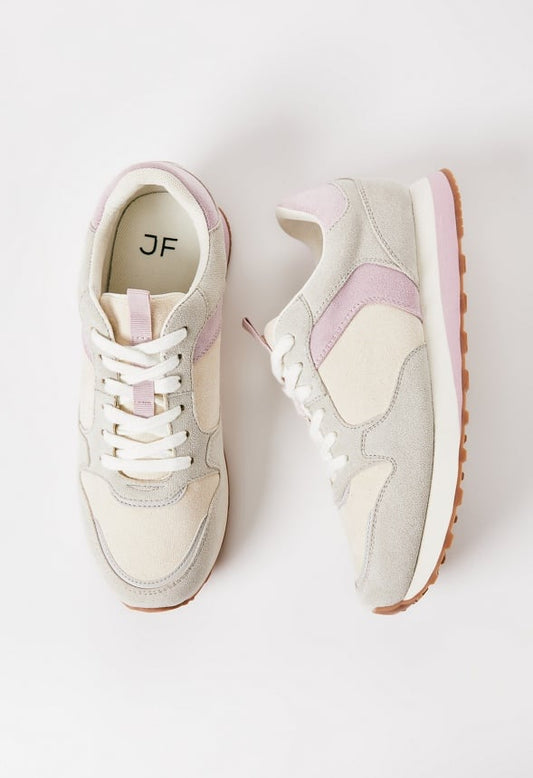 Gwen Athletic Trainers Lilac Snow/ Grey/ Birch