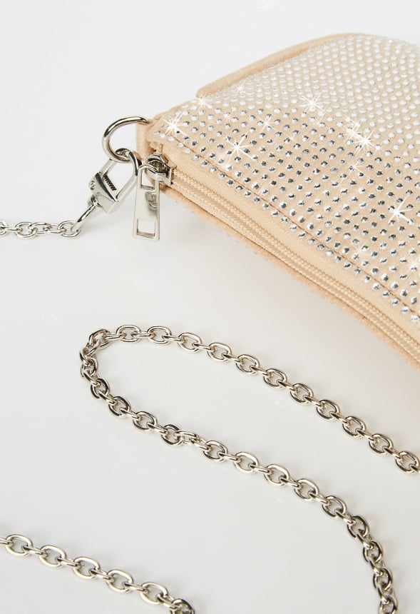 Convertible Shoulder Bag Silver