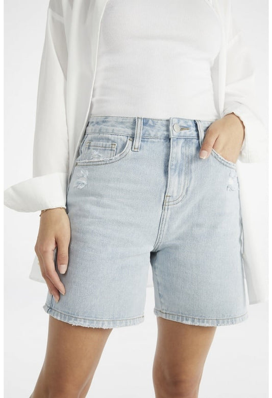 Collins High Rise Bermuda Shorts Issue