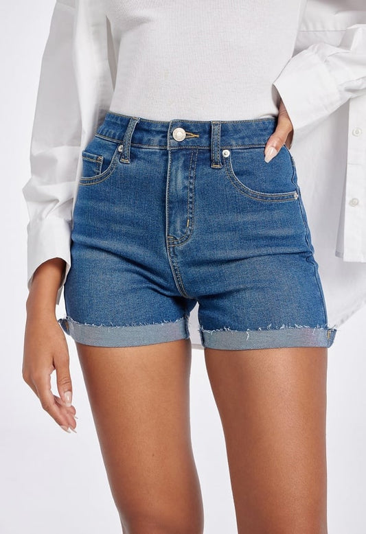Monroe High-Waisted Curvy Tummy Tamer Shorts Collective
