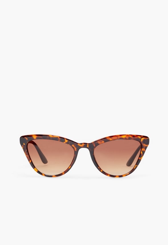Oversized Cateye Sunglasses Tortoise