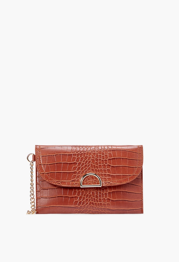 East And West Unlined Tote Luggage Croc