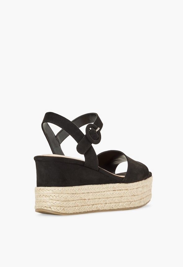 Almost Friday Wedge Black
