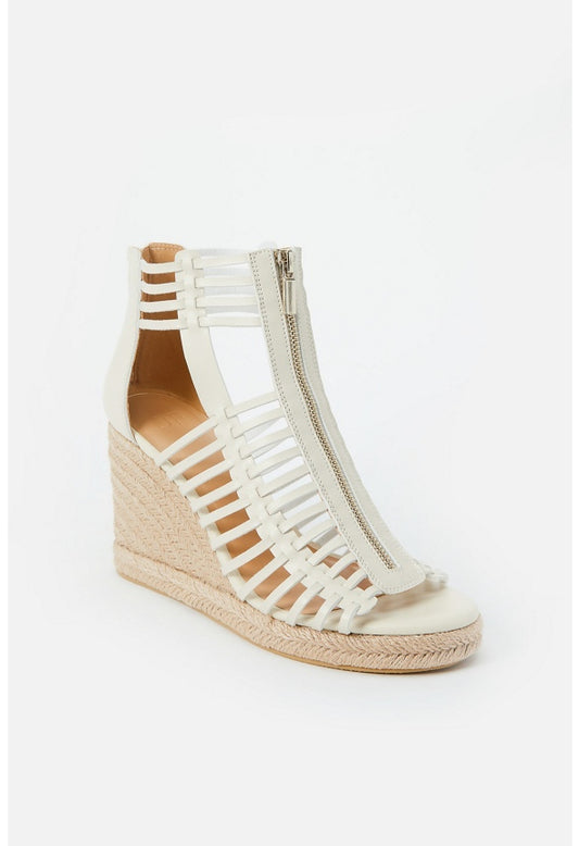 Elisa Espadrille Wedge Sandal Birch White
