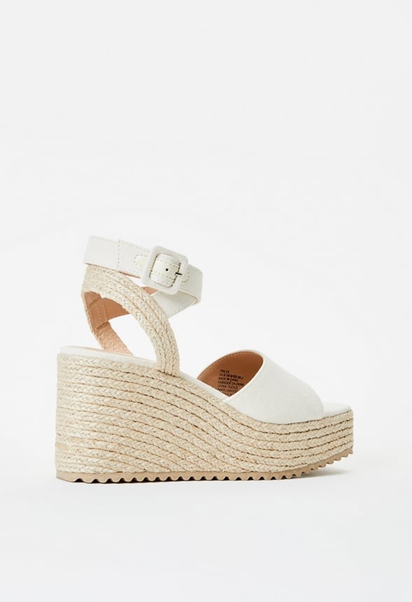 Tinlee Platform Espadrille Wedge Sandal Natural