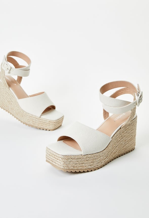 Tinlee Platform Espadrille Wedge Sandal Natural