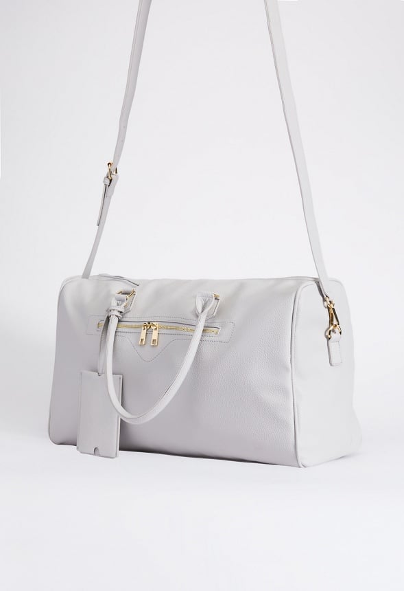 Front Zip Pocket Weekender Vapor Blue
